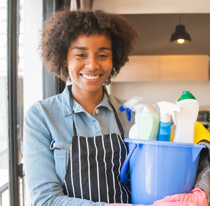 Happy clients testimonial image - satisfied customers of AllJos Cleaning Services
